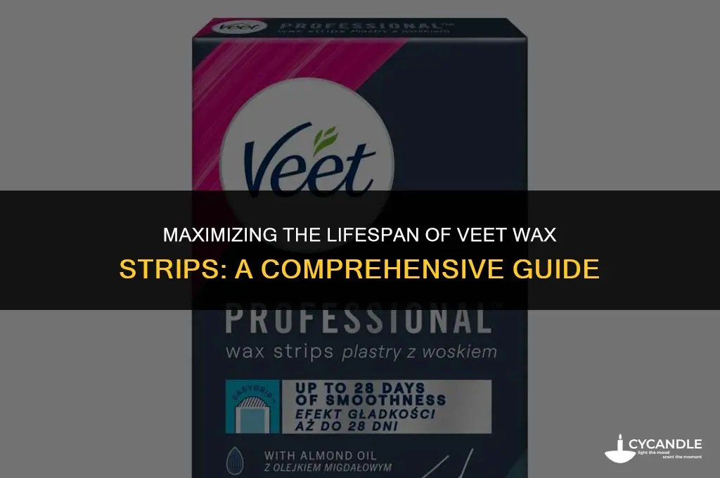 how long do veet wax strips last