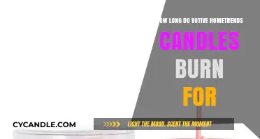 Votive Hometrends Candles: Burn Time and Longevity Explained