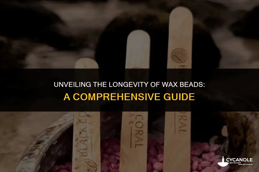 how long do wax beads last