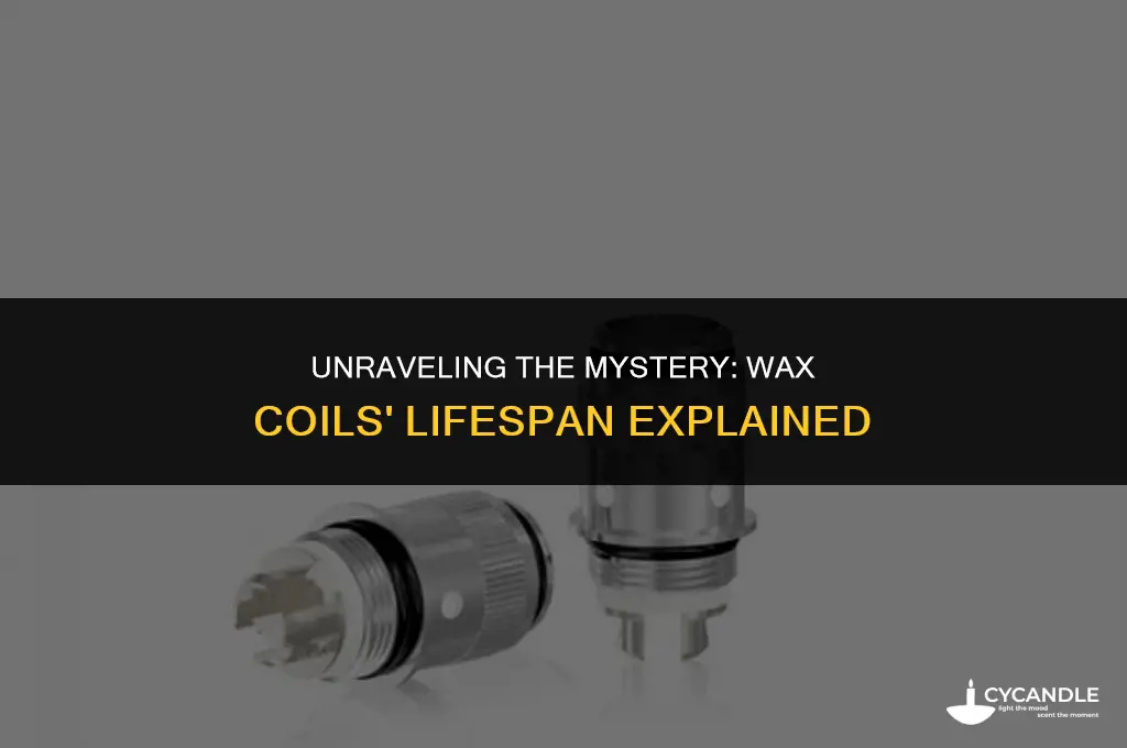 how long do wax coils last