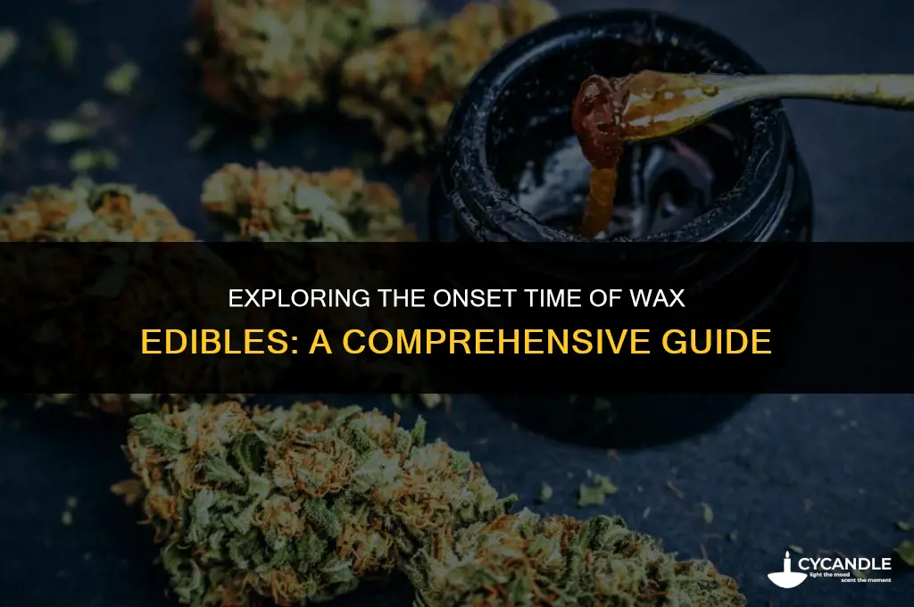 how long do wax edibles take to kick in