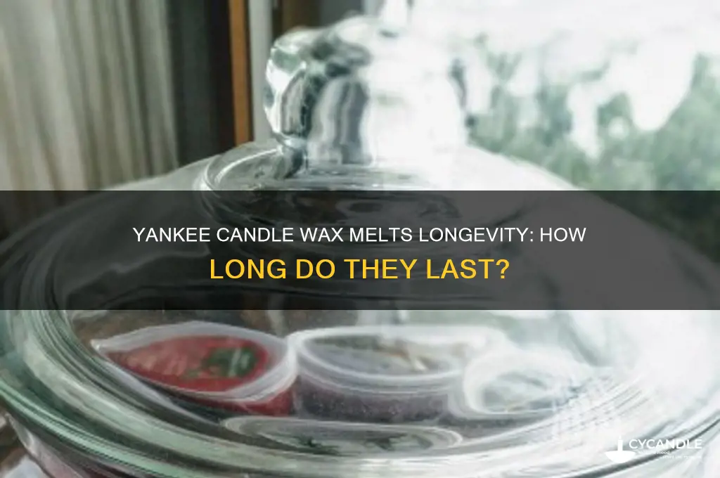 how long do wax melts last yankee candle