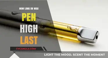 Exploring the Duration of Wax Pen Highs: A Comprehensive Guide
