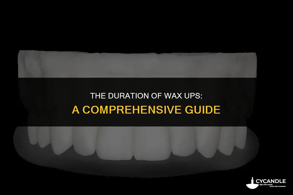 how long do wax up stay