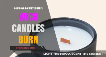White Barn 3-Wick Candles: Burn Time and Longevity Explained
