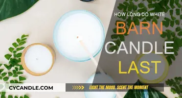 White Barn Candles: How Long Do They Last?