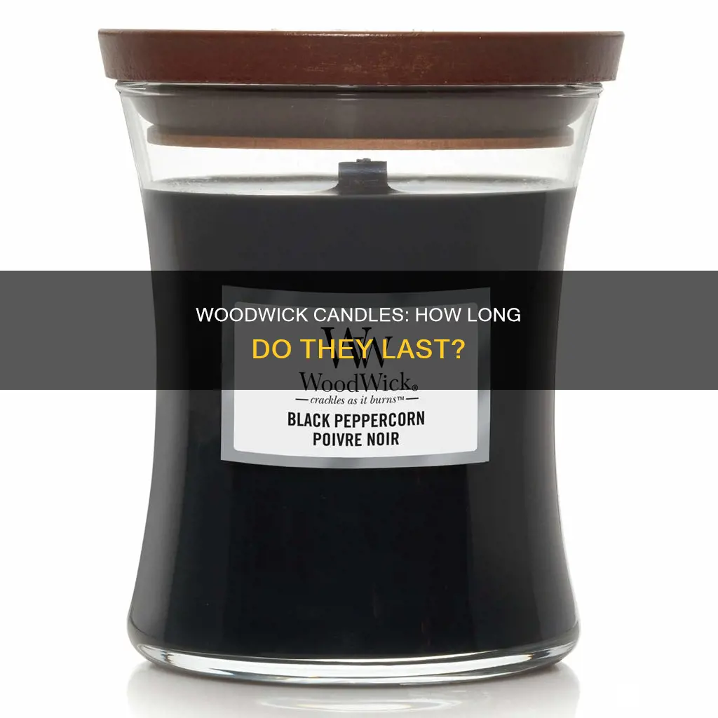 how long do woodwick candles last