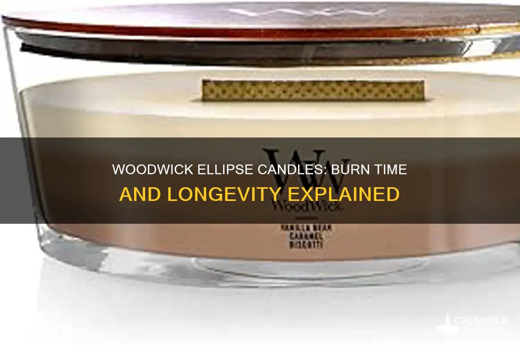 how long do woodwick ellipse candles burn