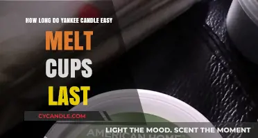 Yankee Candle Easy Melt Cups: Duration and Longevity Explained