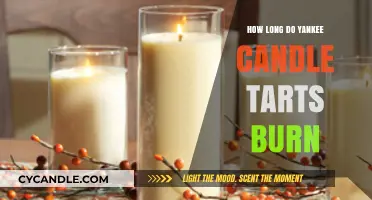 Yankee Candle Tarts Burn Time: Maximizing Fragrance and Longevity