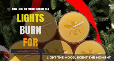 Yankee Candle Tea Lights Burn Time: A Comprehensive Guide