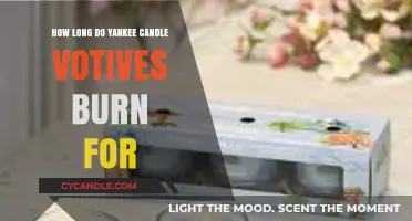 Unveiling the Burn Time Mystery of Yankee Candle Votives