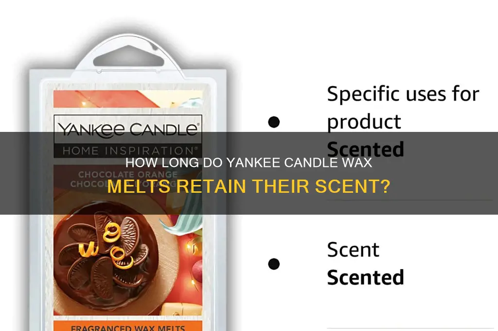 how long do yankee candle wax melts smell good for