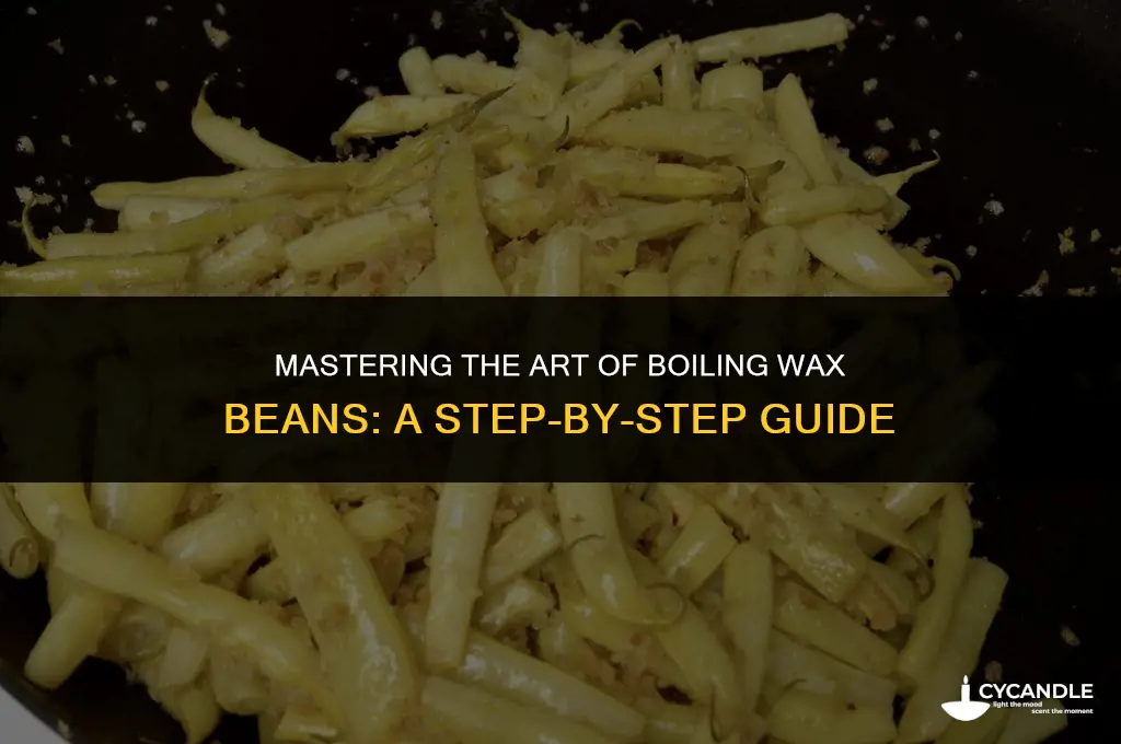 how long do you boil wax beans