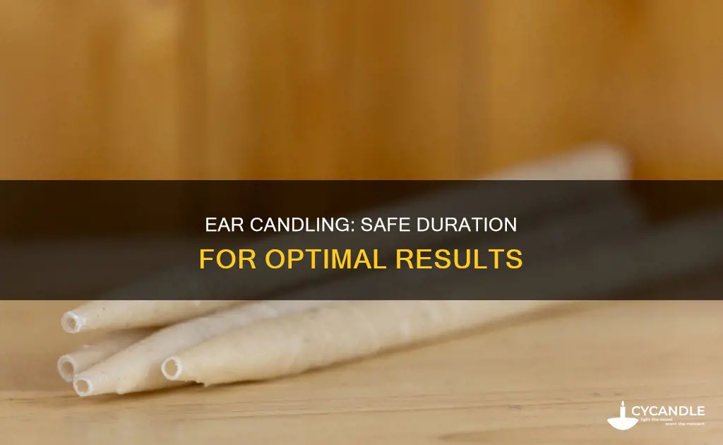 how long do you leave ear candles in