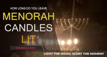 The Perfect Duration for Menorah Candles to Burn