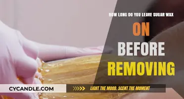 Perfect Sugar Wax Removal: Timing Tips for Smooth, Hair-Free Skin
