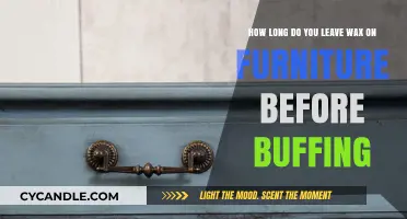 Furniture Waxing Guide: Optimal Buffing Time for a Flawless Finish