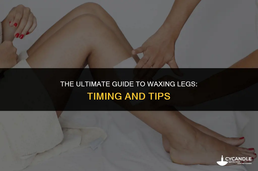how long do you leave wax on your legs