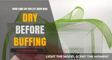 Mastering the Art of Behr Wax: Optimal Drying Time for Buffing