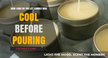 Perfect Pour: Optimal Cooling Time for Candle Wax Before Pouring