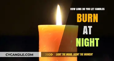 Safe Nighttime Candle Burning: Optimal Duration for Relaxation and Safety