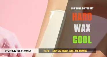 Mastering the Art of Hard Wax Cooling: A Guide to Perfect Timing