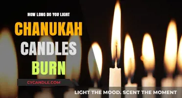 How Long Do Chanukah Candles Burn: A Festive Guide