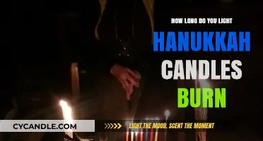 Hanukkah Candle Burn Time: How Long Do They Last?