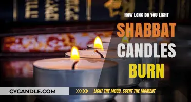Shabbat Candles: Understanding the Duration of Their Sacred Glow
