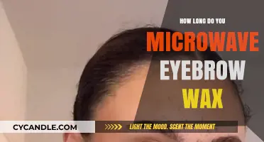 Microwaving Eyebrow Wax: Timing Tips for Perfect Brows