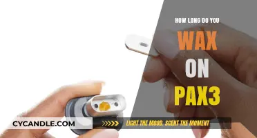 Mastering the Pax 3: Optimal Waxing Duration for Peak Performance