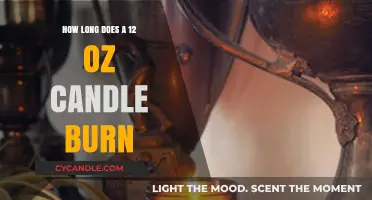 Candle Burn Time: How Long Does a 12 oz Candle Last?