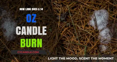 14 oz Candle Burn Time: How Long Does It Last?
