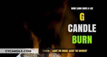 Candle Burn Time: How Long Does a 42g Candle Last?