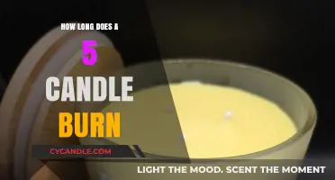 How Long Does a 5-Candle Set Burn? A Guide