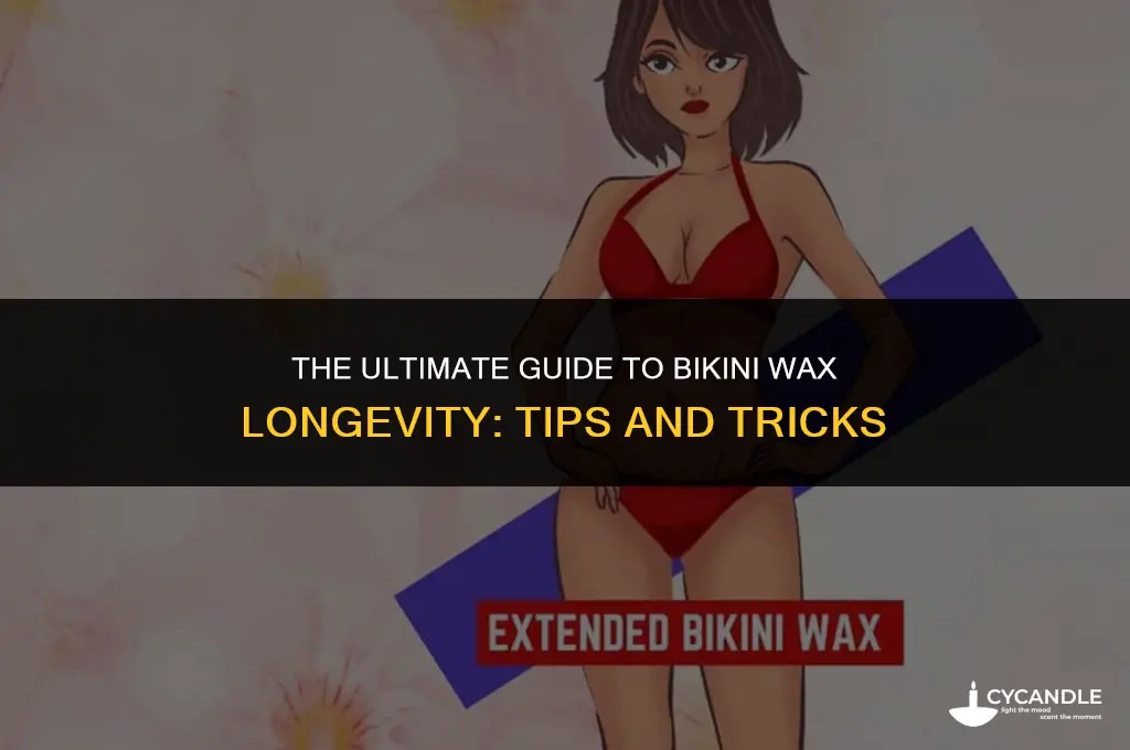 how long does a bakini wax last