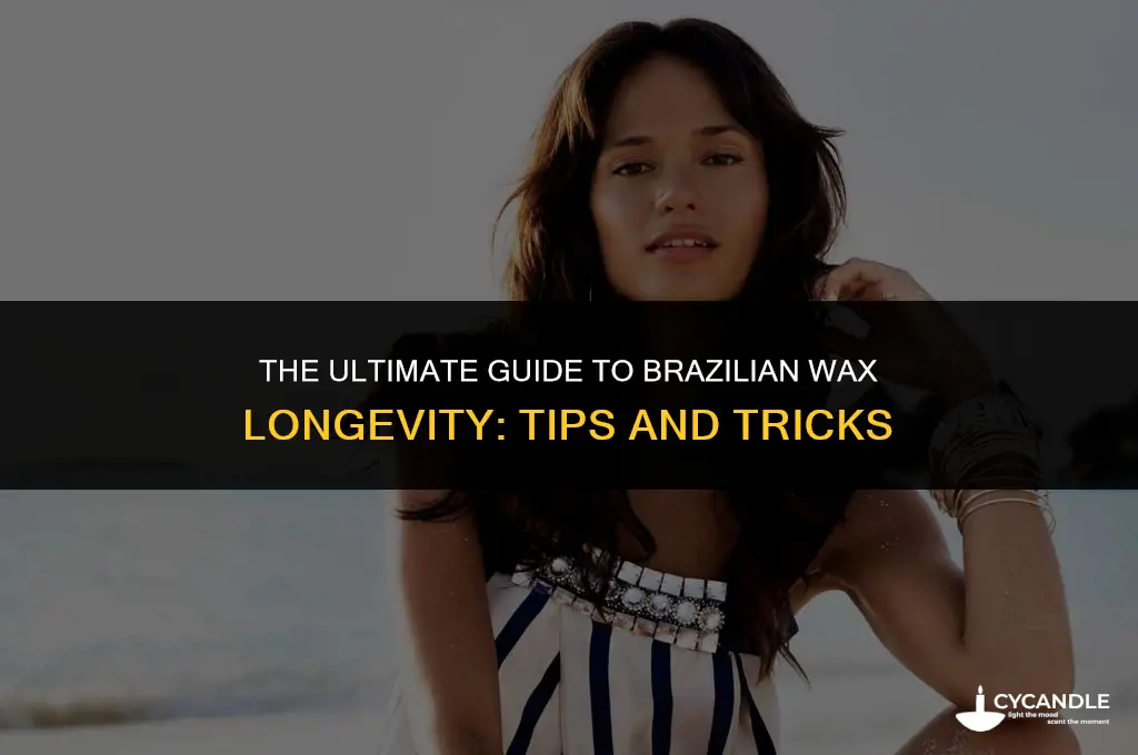 how long does a beazilian wax last