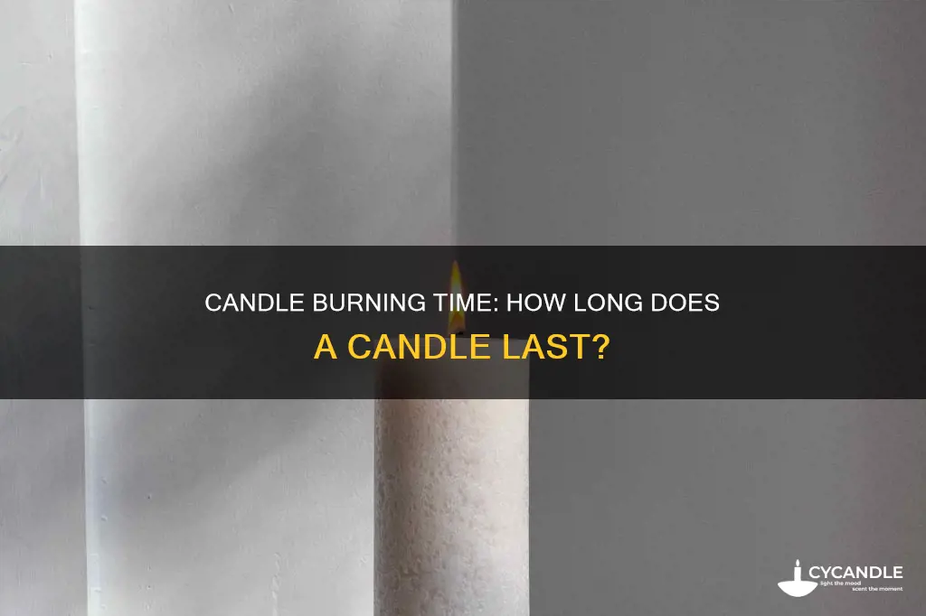 how long does a candle butrn