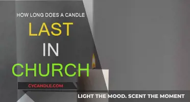 Candle Burning Time: How Long Do Church Candles Last?