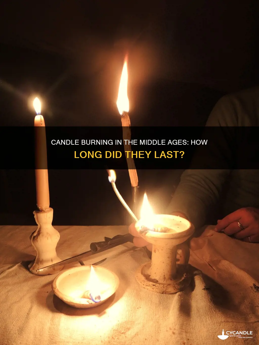 how long does a candle last medieval