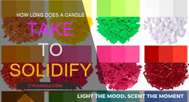 Candle Solidification: The Time It Takes to Harden