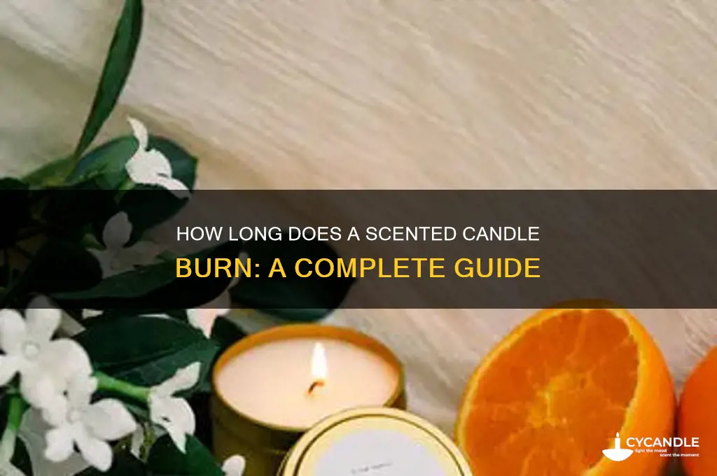 how long does a finish candle burn