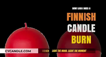 Finnish Candle Burn Time: How Long Does It Last?