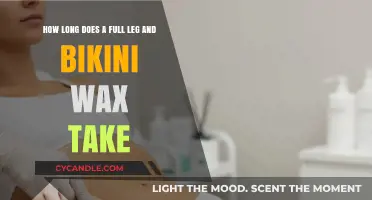 Efficiency and Comfort: Your Guide to Full Leg and Bikini Wax Duration
