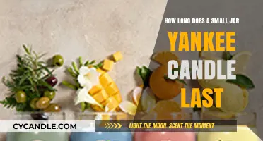 Small Jar Yankee Candle Burn Time: How Long Does It Last?
