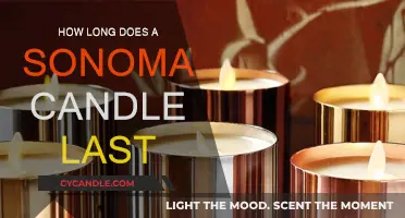 Sonoma Candles: How Long Do They Last?
