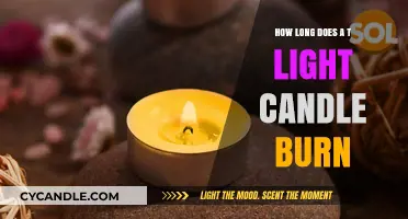 T-Light Candle Burn Time: How Long Do They Last?