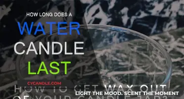Water Candles: Burning Time and Longevity