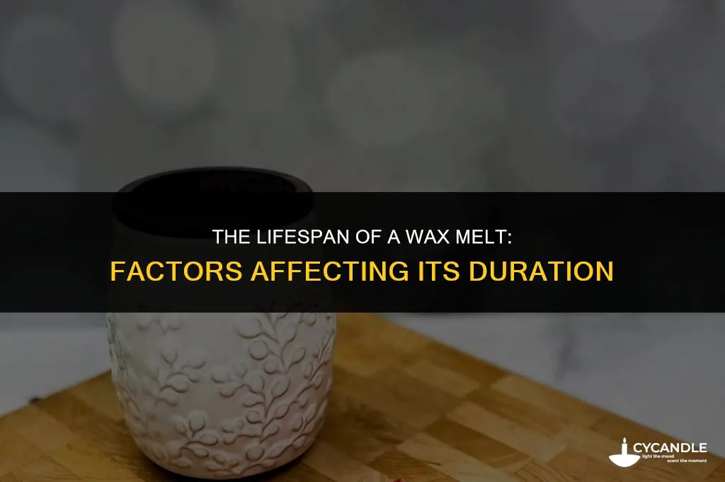 how long does a wax melt last